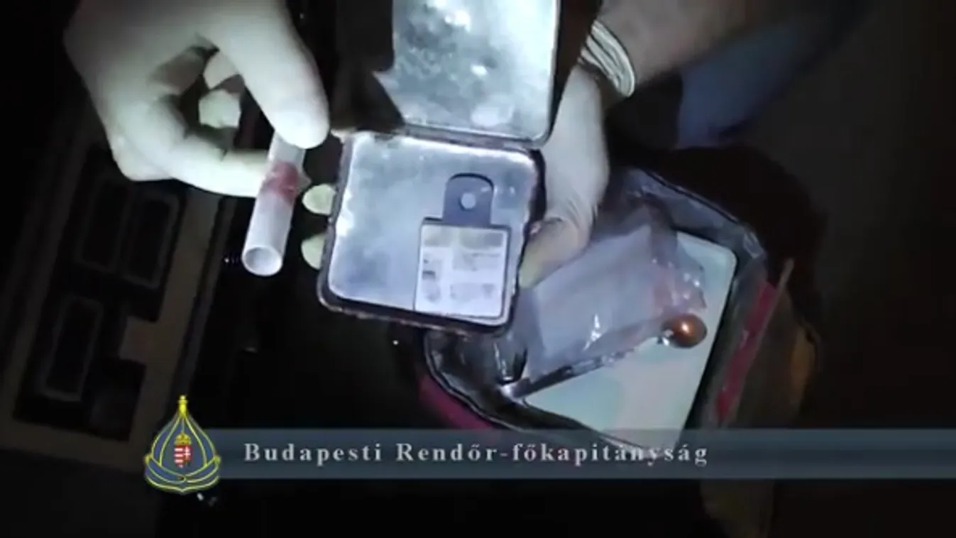 Tabletták, fehér por és növényi törmelék is volt a járműben