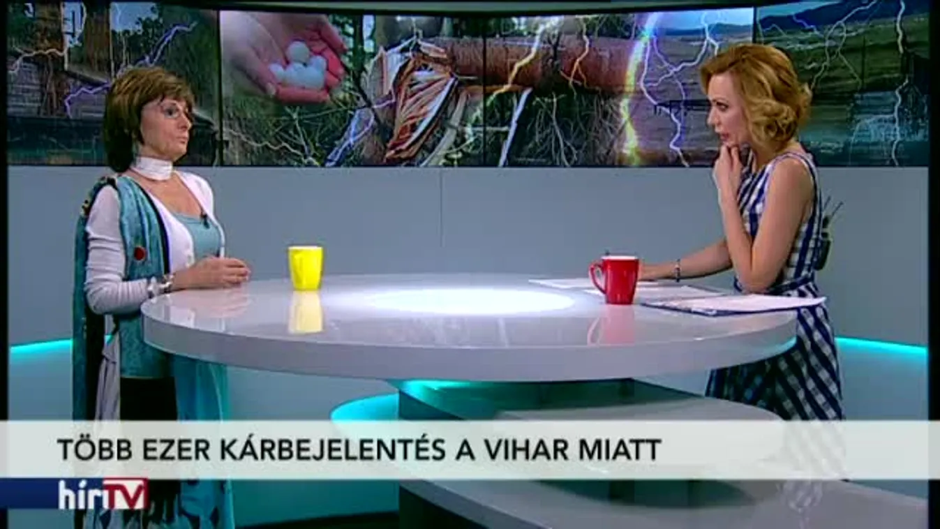 Reggeli járat –  Letarolta az országot a vihar