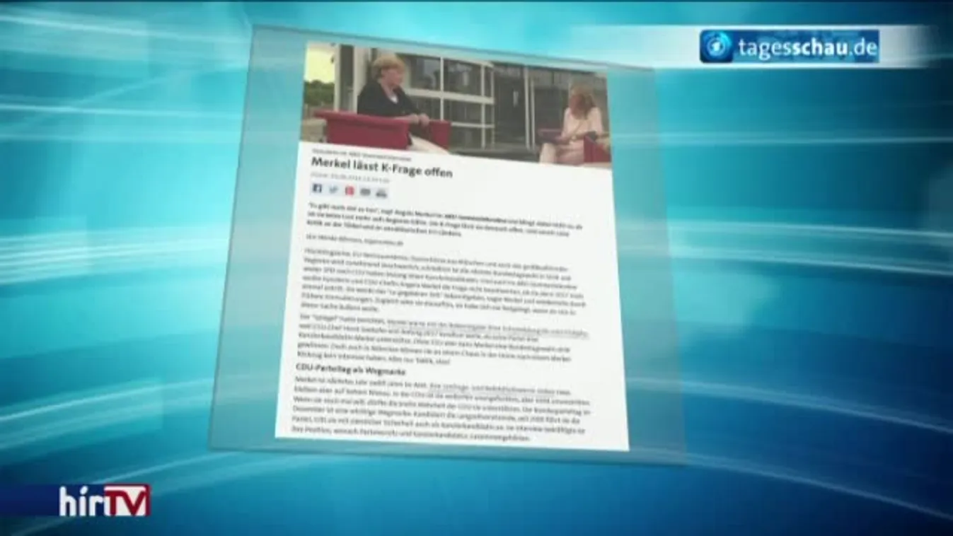 Lehet, hogy nem indul a kancellári posztért Merkel