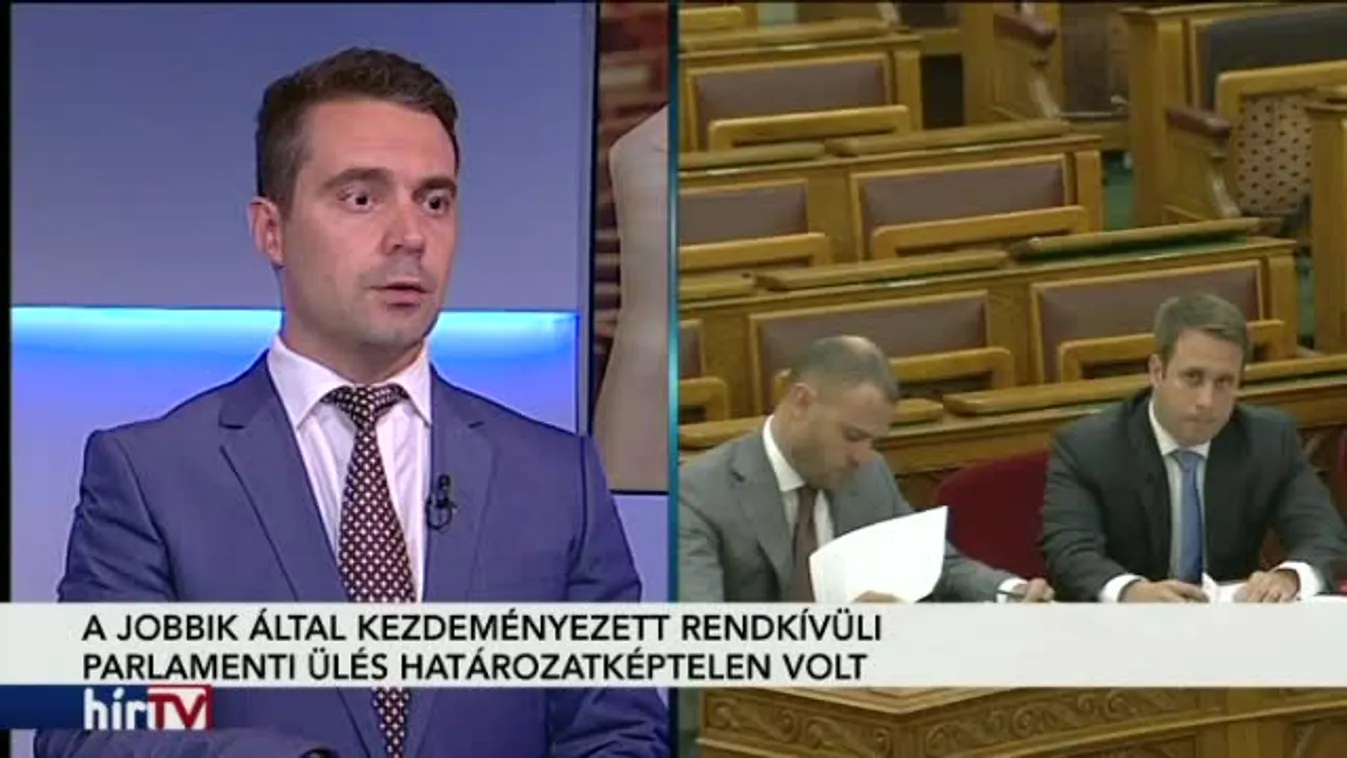Magyarország élőben – Határozatképtelen volt a parlamenti ülés