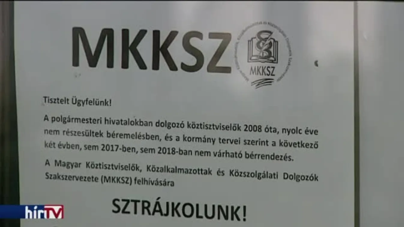 Kitűzték az egész napos sztrájk időpontját