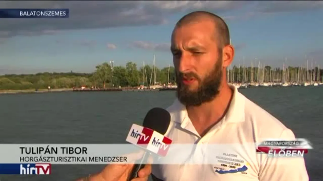 Magyarország élőben – Élőben a Balatonról, kollégánkat Balatonszemesen kapcsoltuk