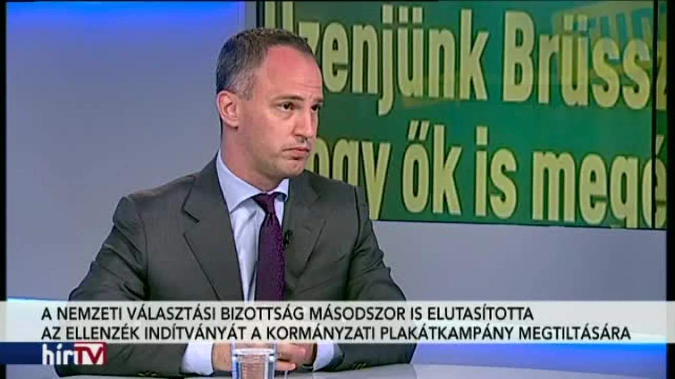 Magyarország élőben – Az NVB ismét elutasította a plakátkampány leállítását