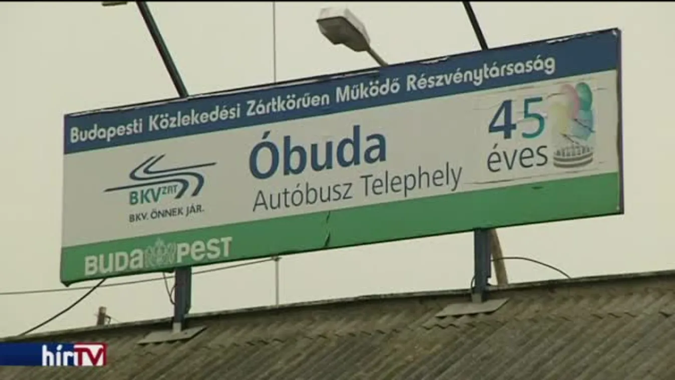 Lakat kerül az óbudai buszgarázsra