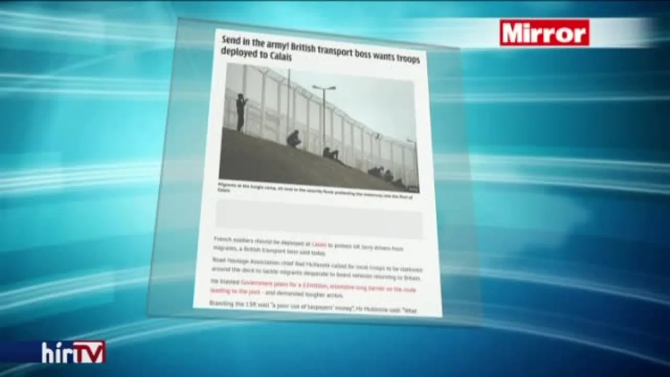 A betonfalat keveslik, a hadsereg bevetését várják