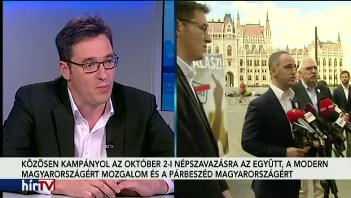 Magyarország élőben – Közösen kampányolnak az október 2-i népszavazásra