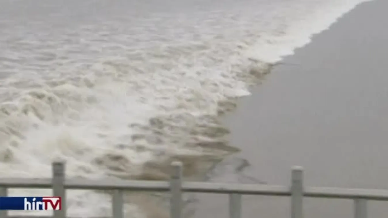 A Meranti tájfun Kínában