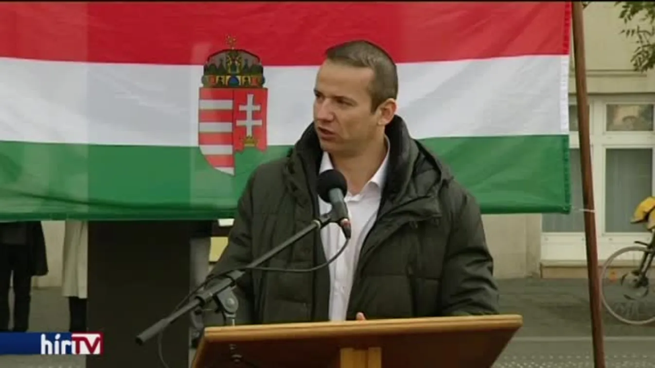 Több százak tüntettek Budaházy György mellett