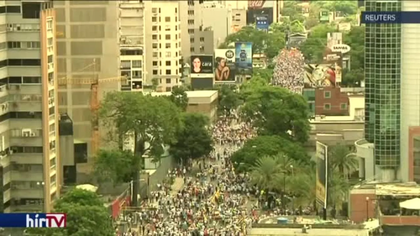 Maduro Amerikát sejti a tüntetések mögött