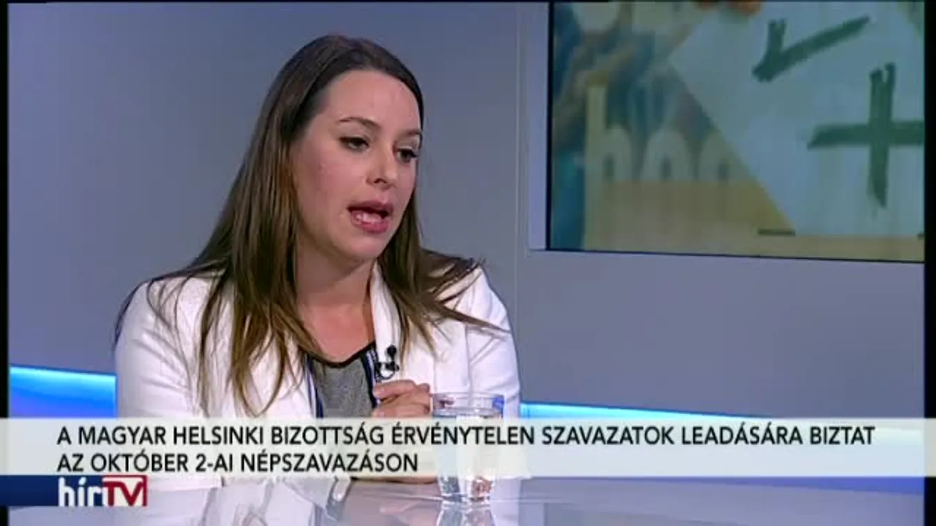 Magyarország élőben – Érvénytelen szavazatra buzdít a Helsinki Bizottság