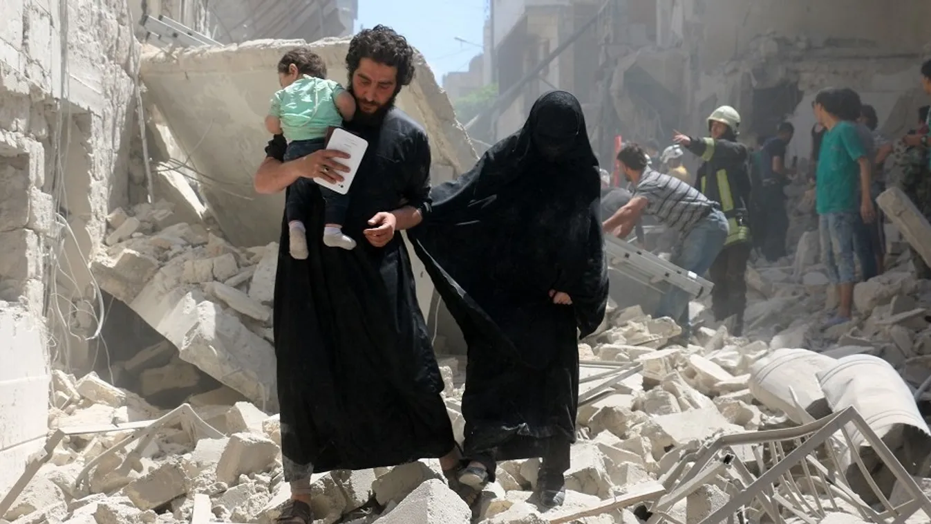 Élet ostrom idején Aleppóban – BBC Reporters