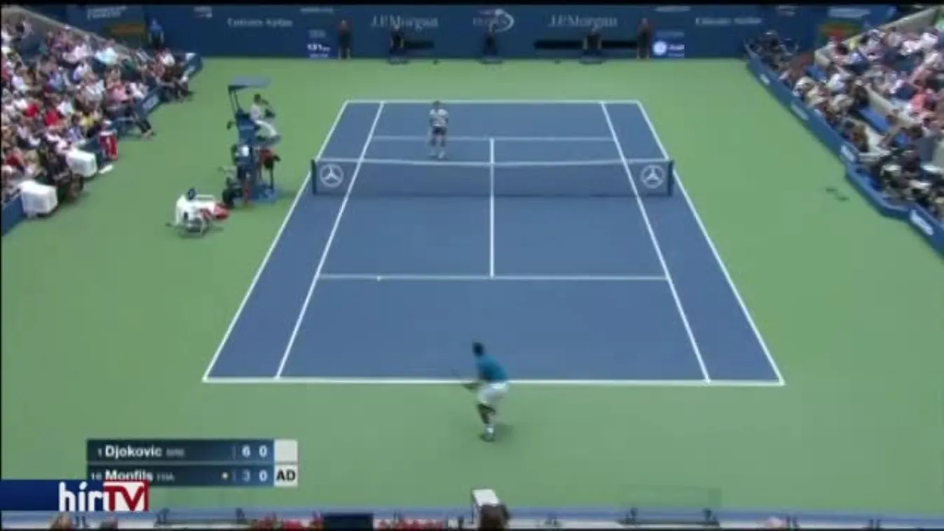Djokovics–Wawrinka párharc a US Open döntőjében