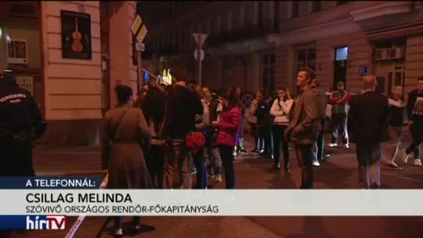 Felrobbant egy üzlethelyiség az Oktogonnál – élő kapcsolás 10 órakor