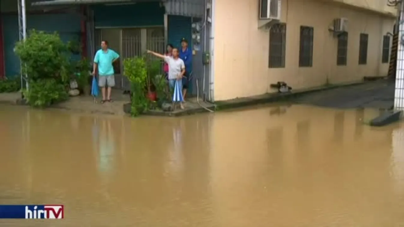 Lecsapott a Megi tájfun Kínára és Tajvanra