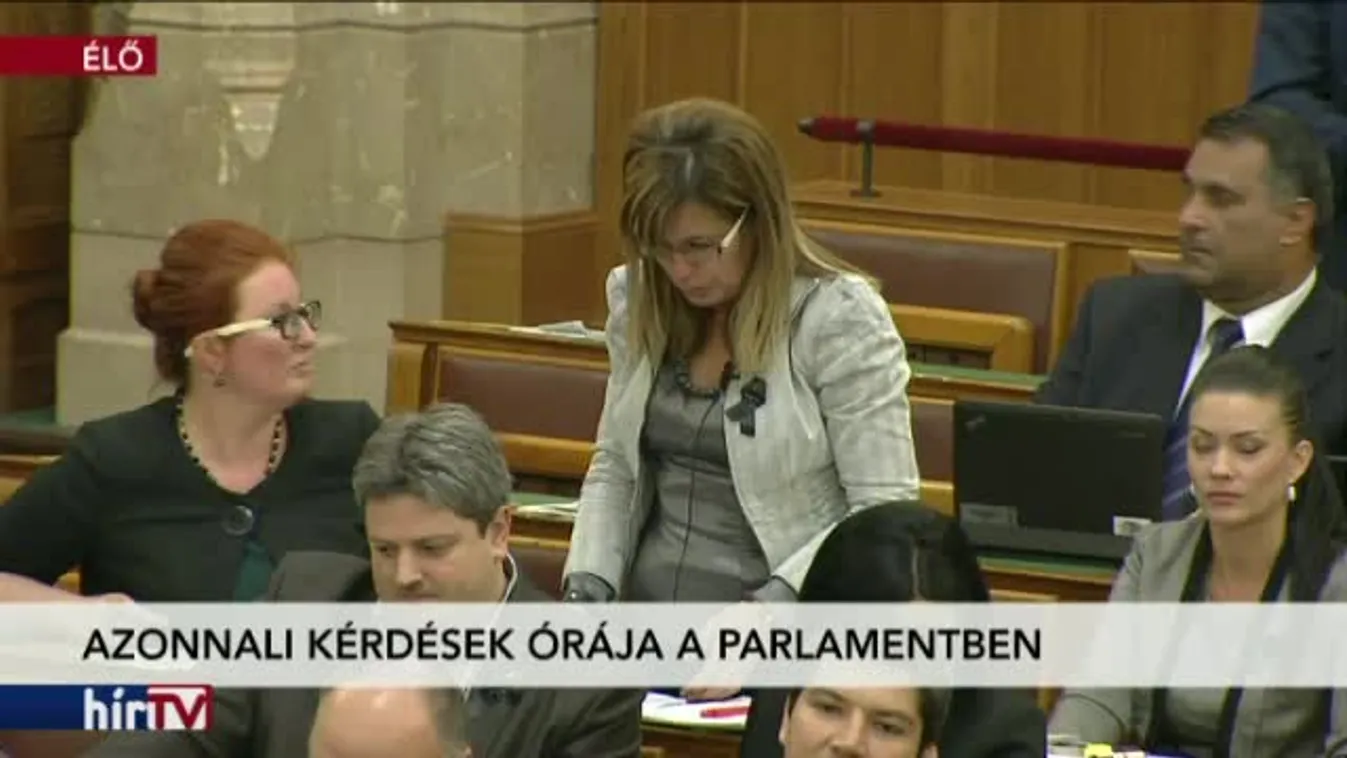 Azonnali kérdések órája a Parlamentben