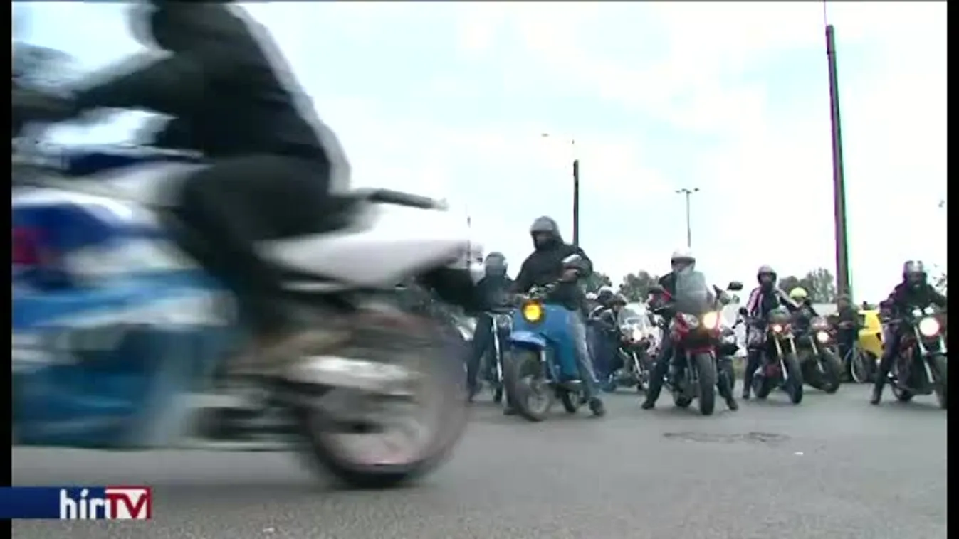 Motorosok százai dübörögtek Szeged utcáin