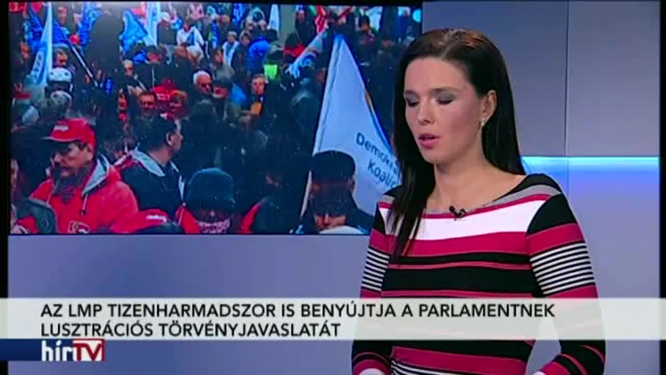 Magyarország élőben – Az LMP tizenharmadszor is benyújtja lusztrációs javaslatát
