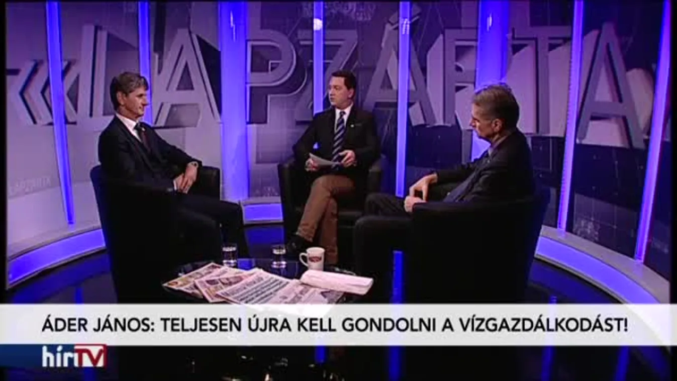 Lapzárta – Tanácskozás