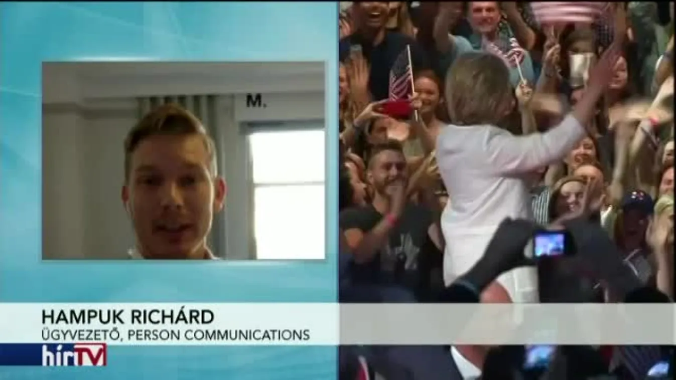 Magyarország élőben – Magyar a Clinton-stábban