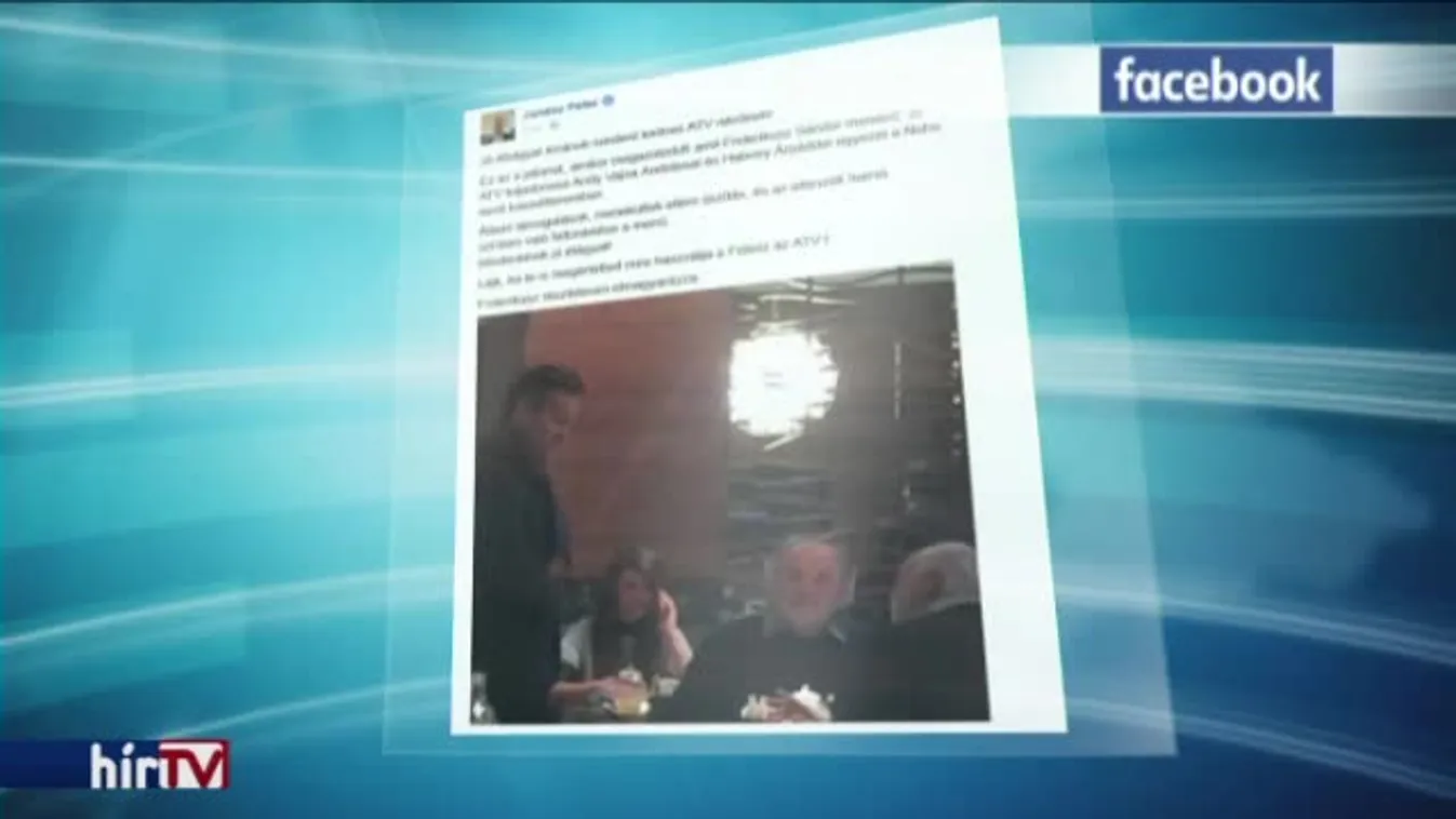 Habonnyal és Vajnával ebédelt az ATV-vezére