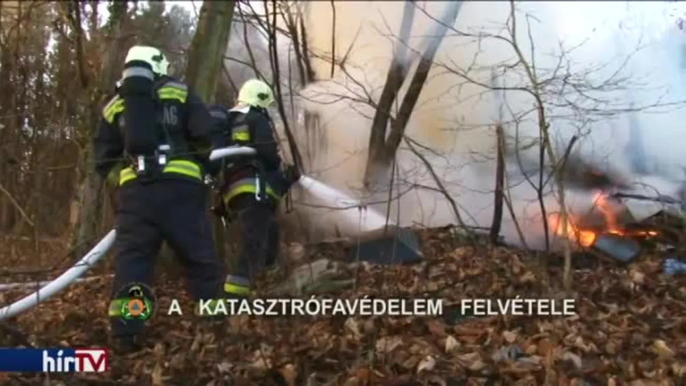 Elszenesedett holttestet találtak egy faházban