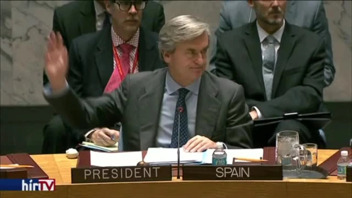 Ezúttal még Amerika sem fogta Izrael pártját