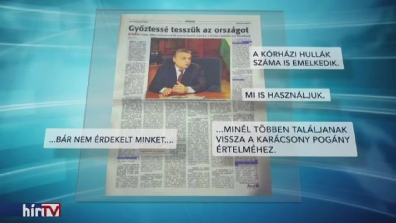 Öt embert rúgtak ki az Orbán-interjú miatt