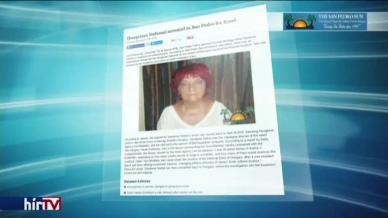 Belize-ben fogták meg a kun-mediátoros Marcsit