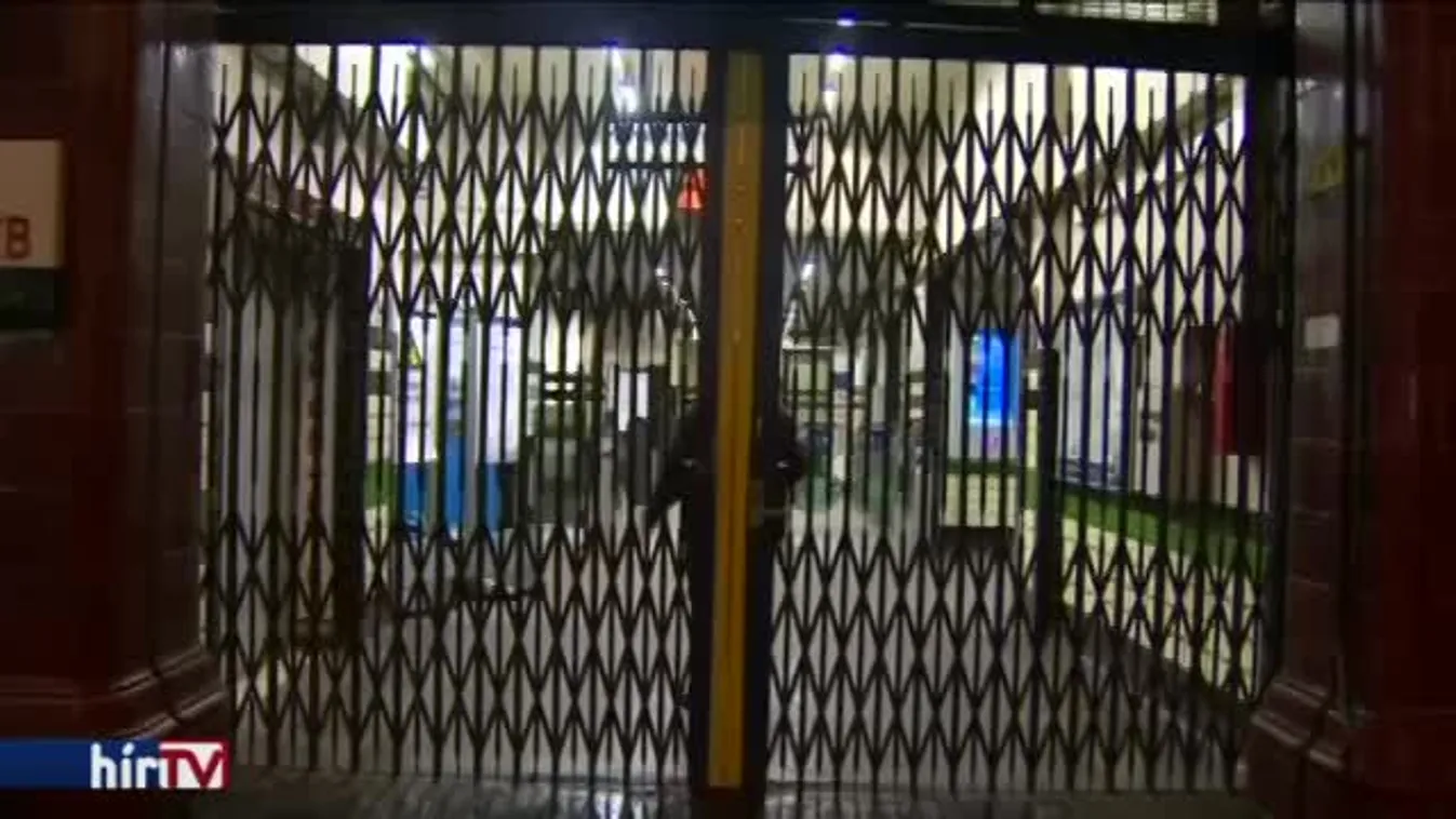 Sztrájkolnak a londoni metró alkalmazottjai