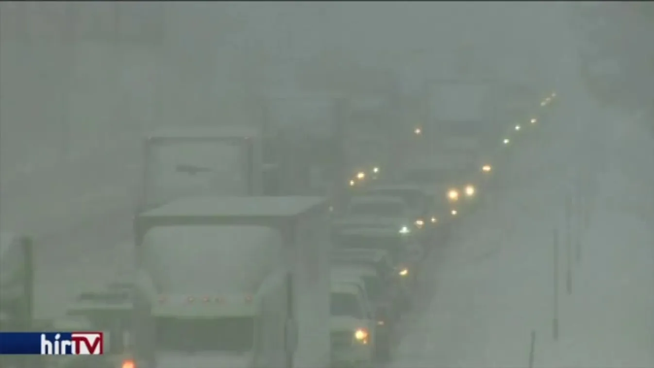 Amerika kezd elesni a hó miatt