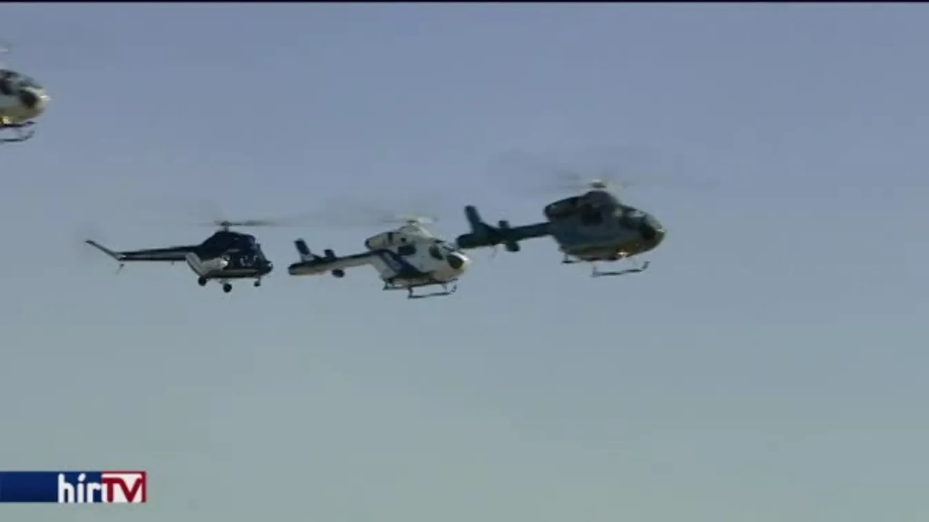 Amerikai helikopterekkel erősíti flottáját a rendőrség