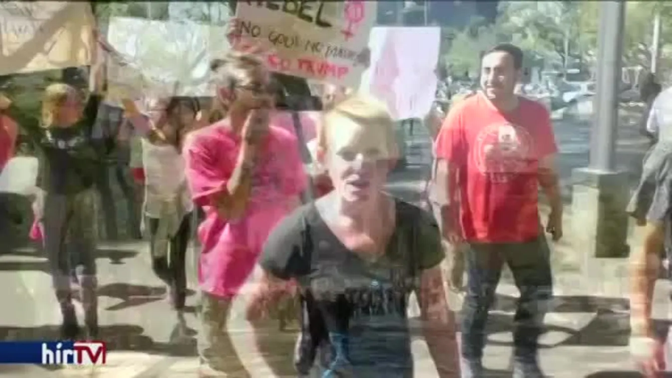 Világszerte tüntettek Donald Trump ellen