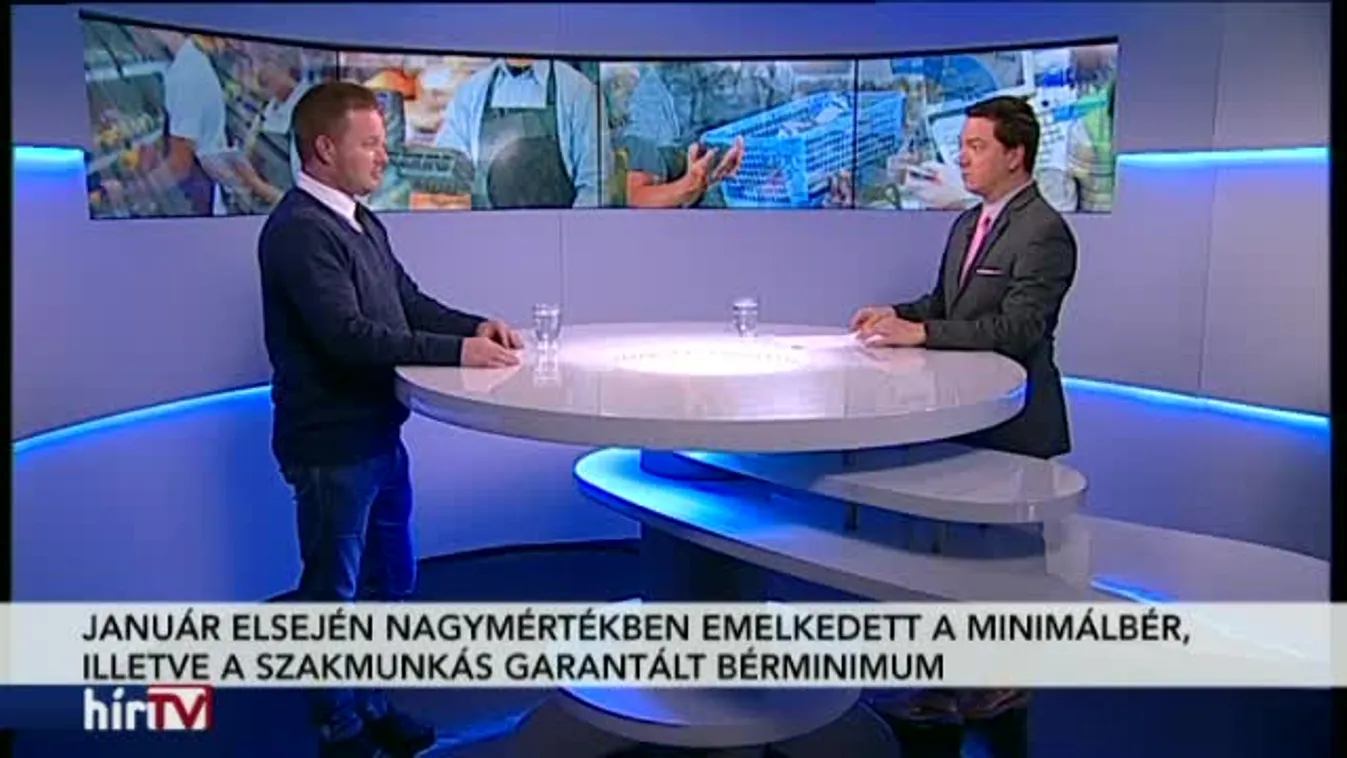 Magyarország élőben – Feszültséget okoz a minimálbérek januártól esedékes emelése