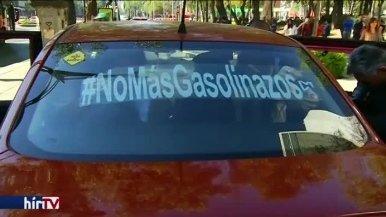 Tüntetnek Mexikóban a drága üzemanyag miatt