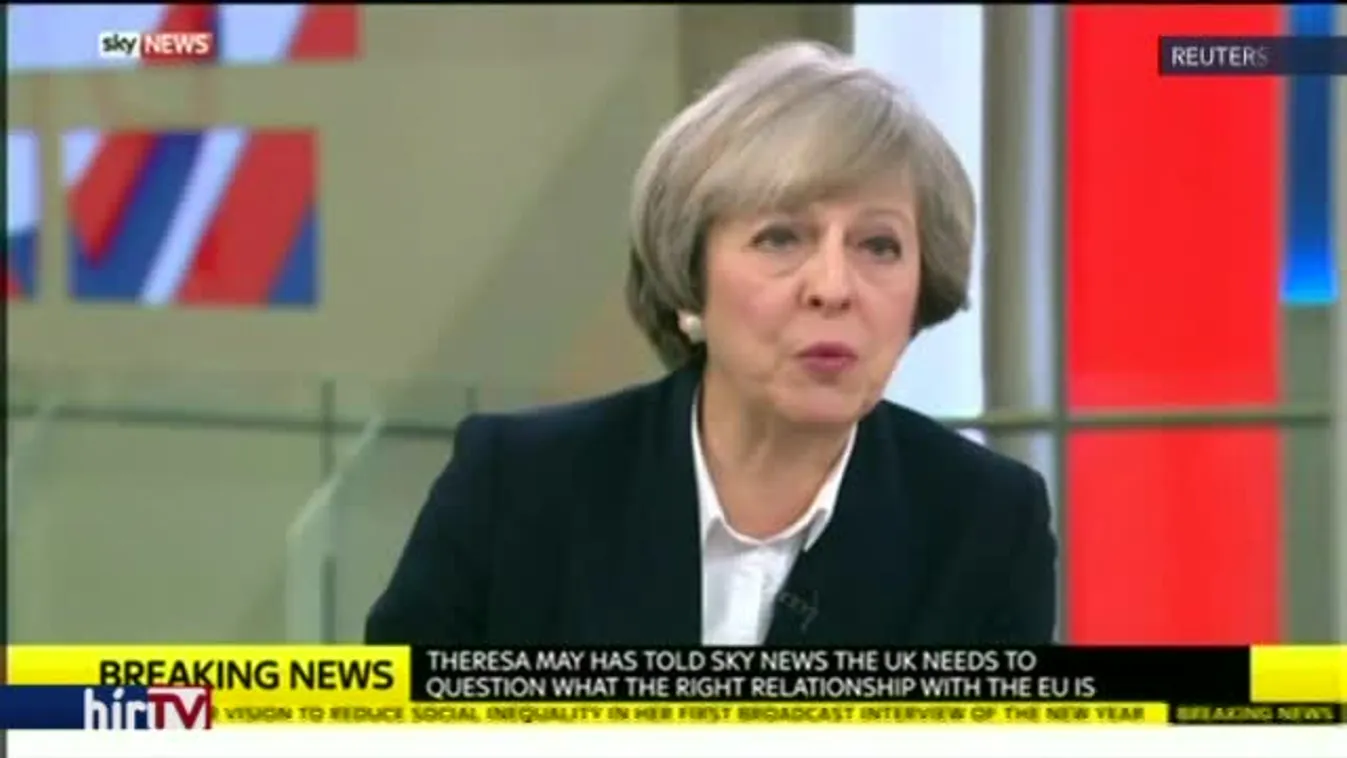 Ambíciózus megállapodást akar Theresa May