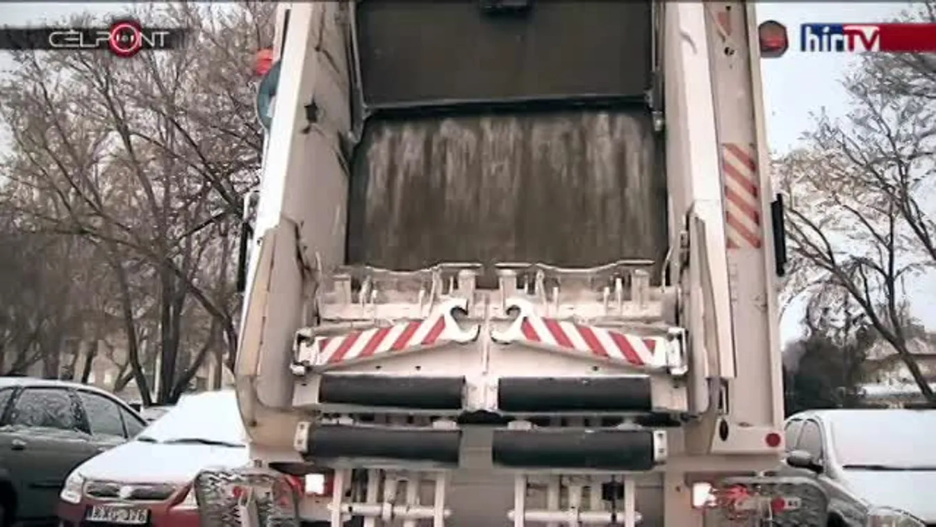 Zsebre rakták a kukások kafetériáját