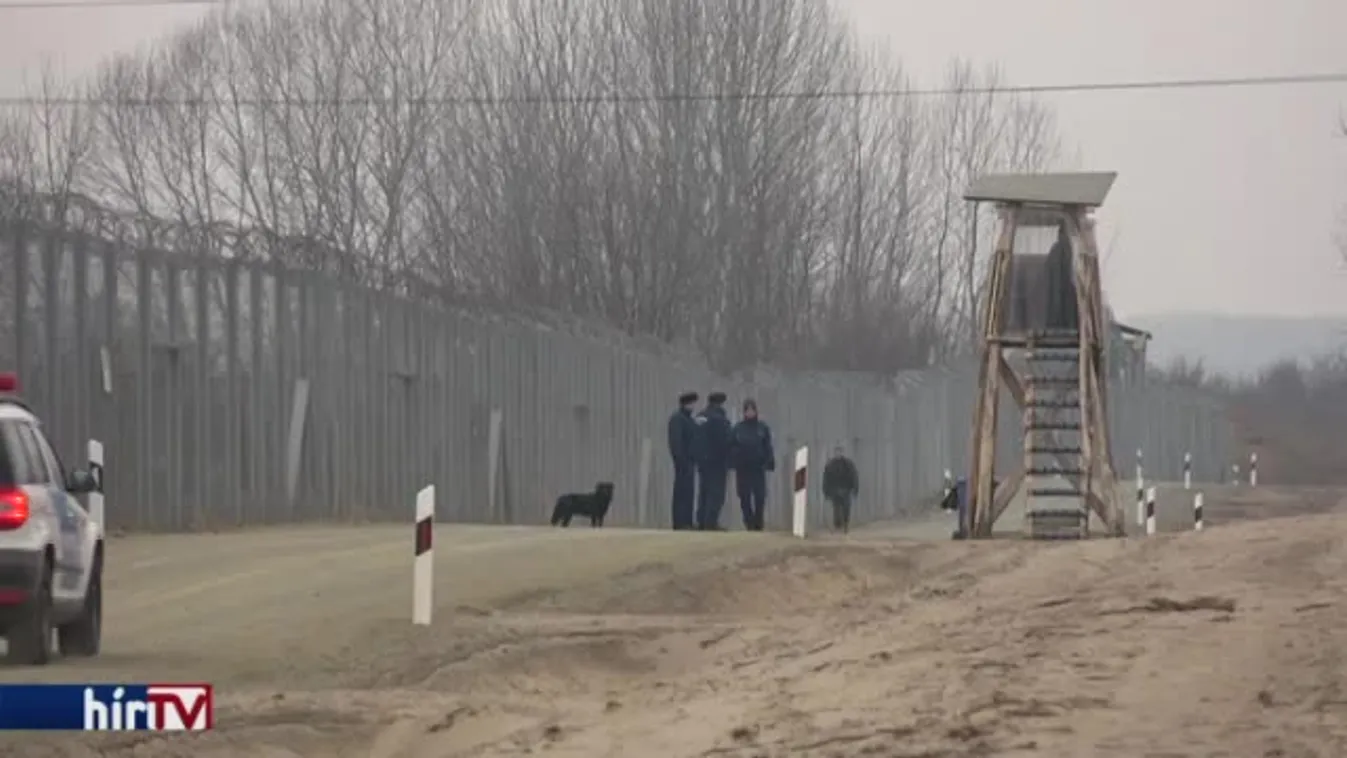 Belügyminiszteri szemle a déli határszakaszon