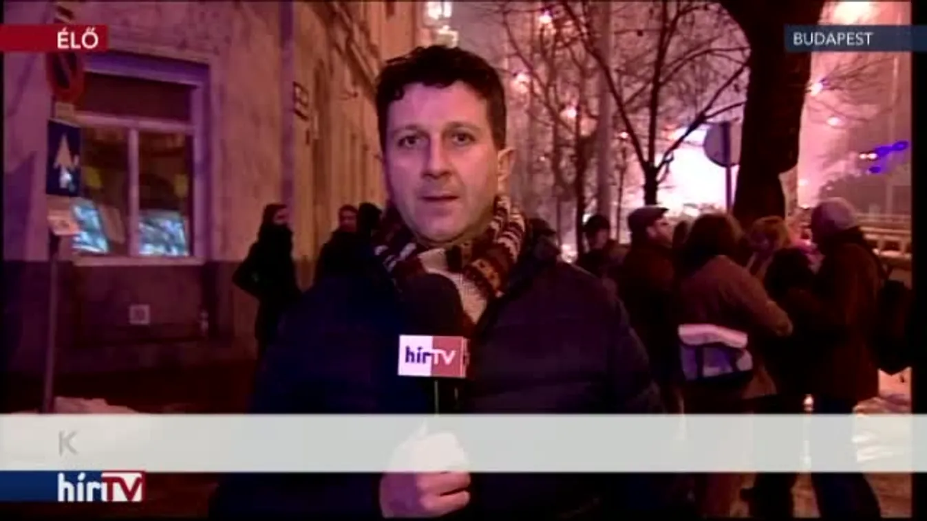 Élő: Komáromy László az Együtt tüntetéséről