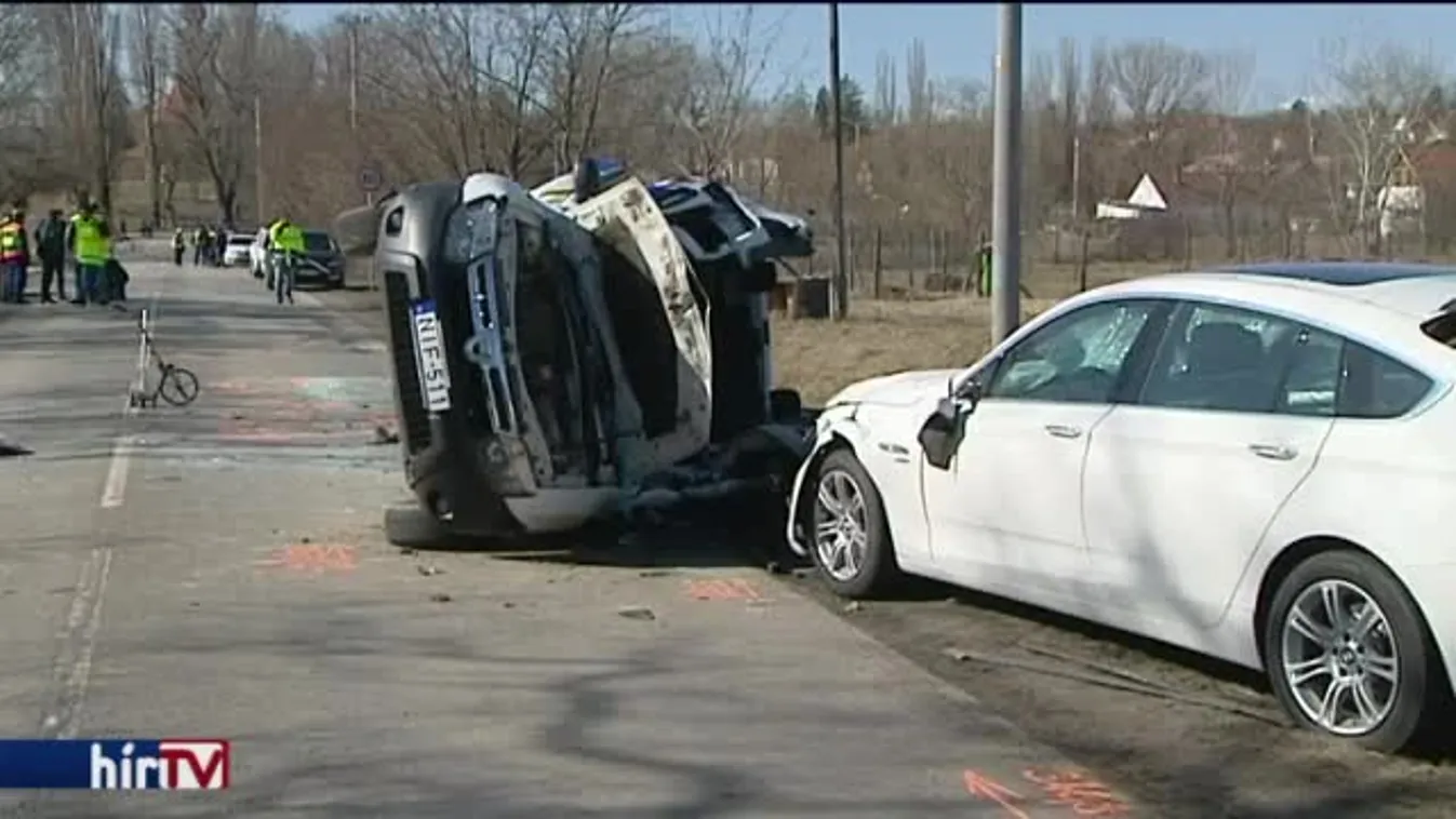 Rendőrbaleset - egy halott, több sérült