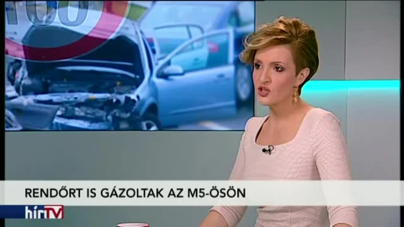 Reggeli járat – Rendőrgázolás és tömegbaleset az autópályán