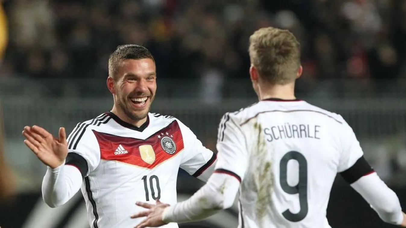 Podolskinak nemcsak az angolokkal, az érzelmeivel is meg kell ma küzdenie