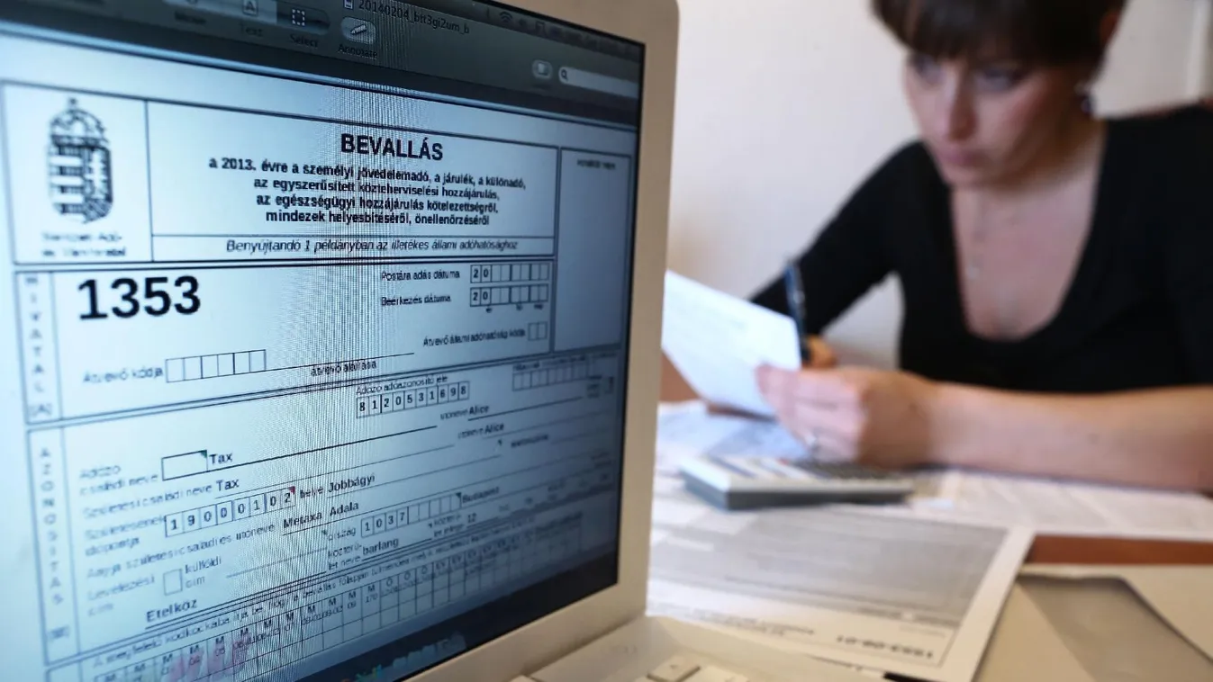 Ma éjfélig lehet kérni a bevallási tervezet postázását