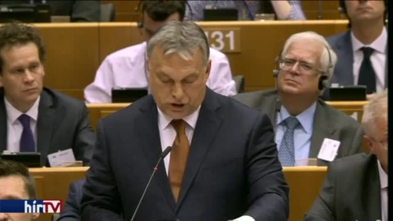 Orbán elment Brüsszelbe sorosozni