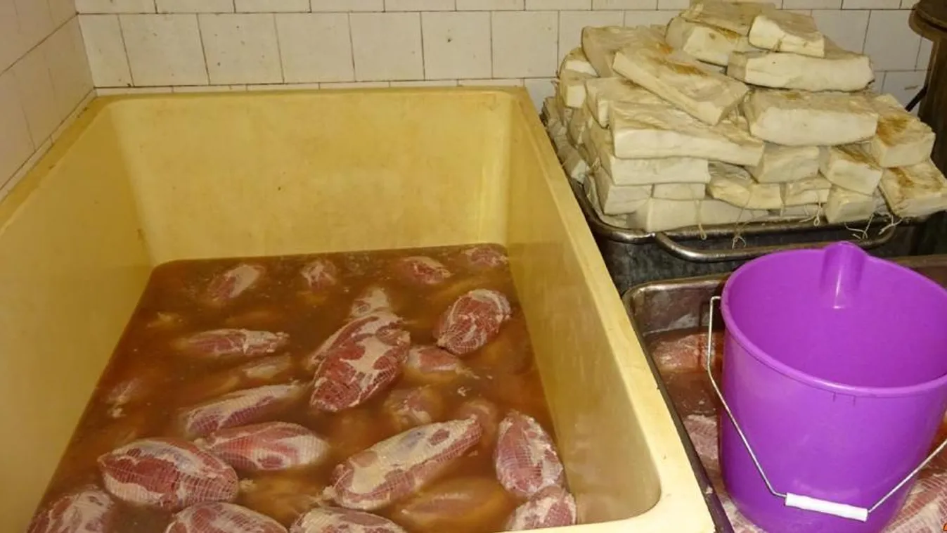 Hat és fél tonna húsvéti sonkát foglalt le a Nébih