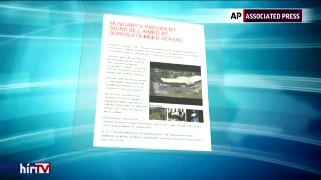 Áder elűzheti a CEU-t