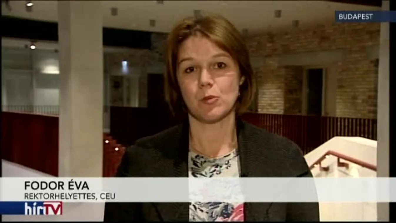 Rektorhelyettes: Veszélyben van a CEU