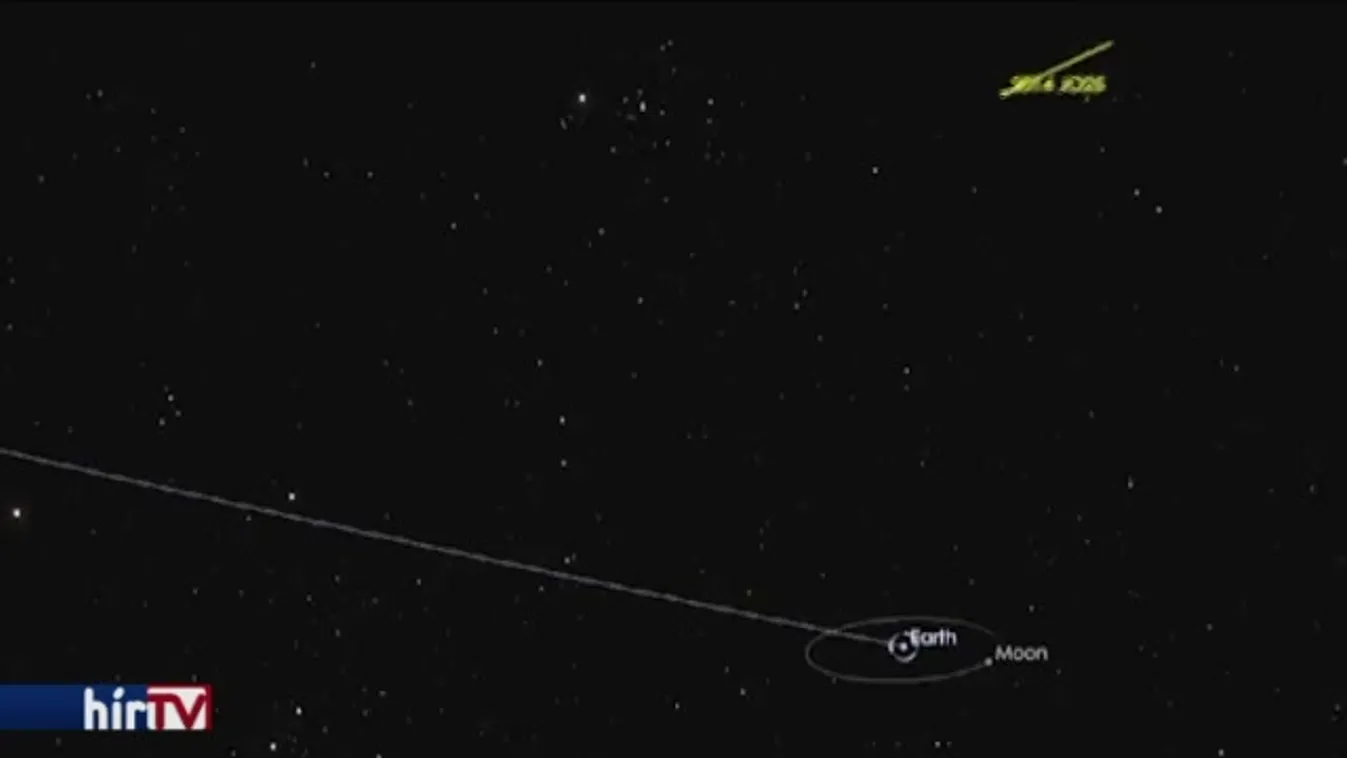 Kisbolygó halad el a Föld mellett