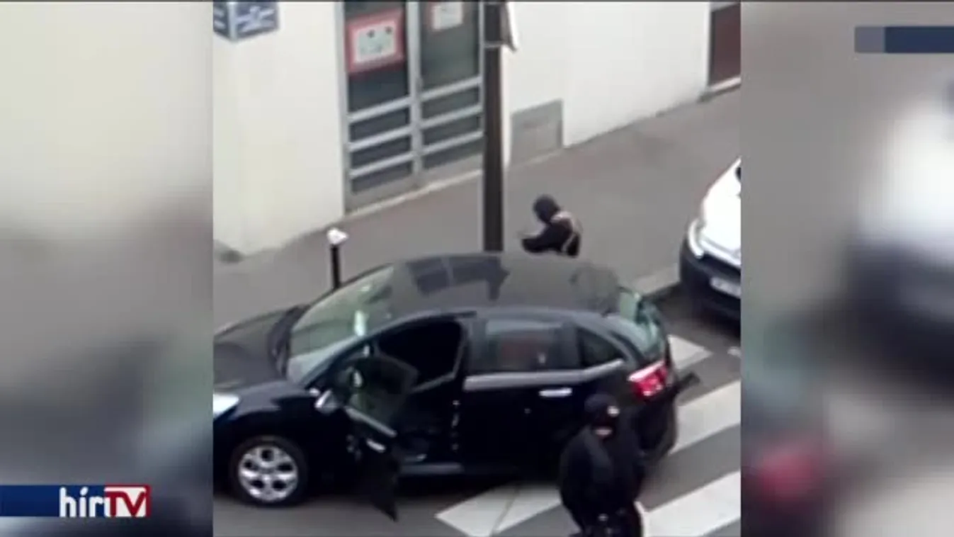 Charlie Hebdo elleni támadás: tíz terroristák fogtak el