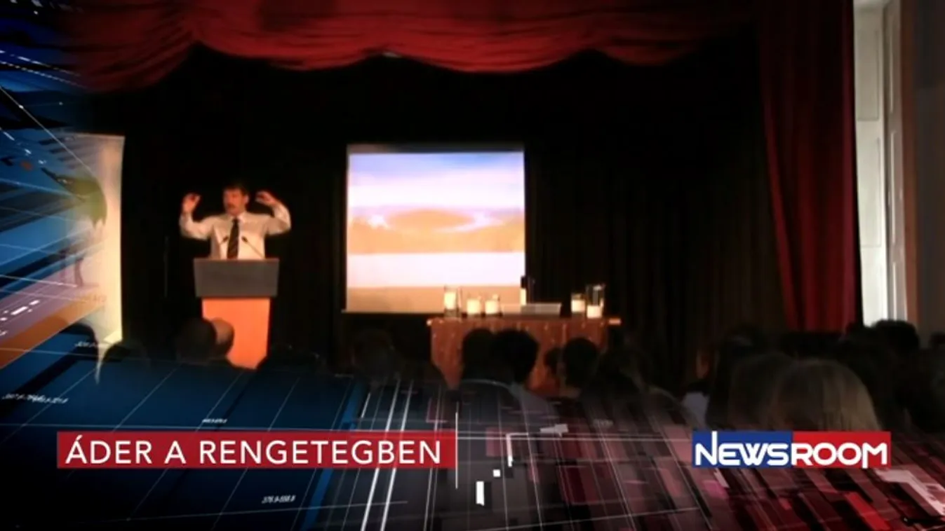 Áder a rengetegben - Newsroom