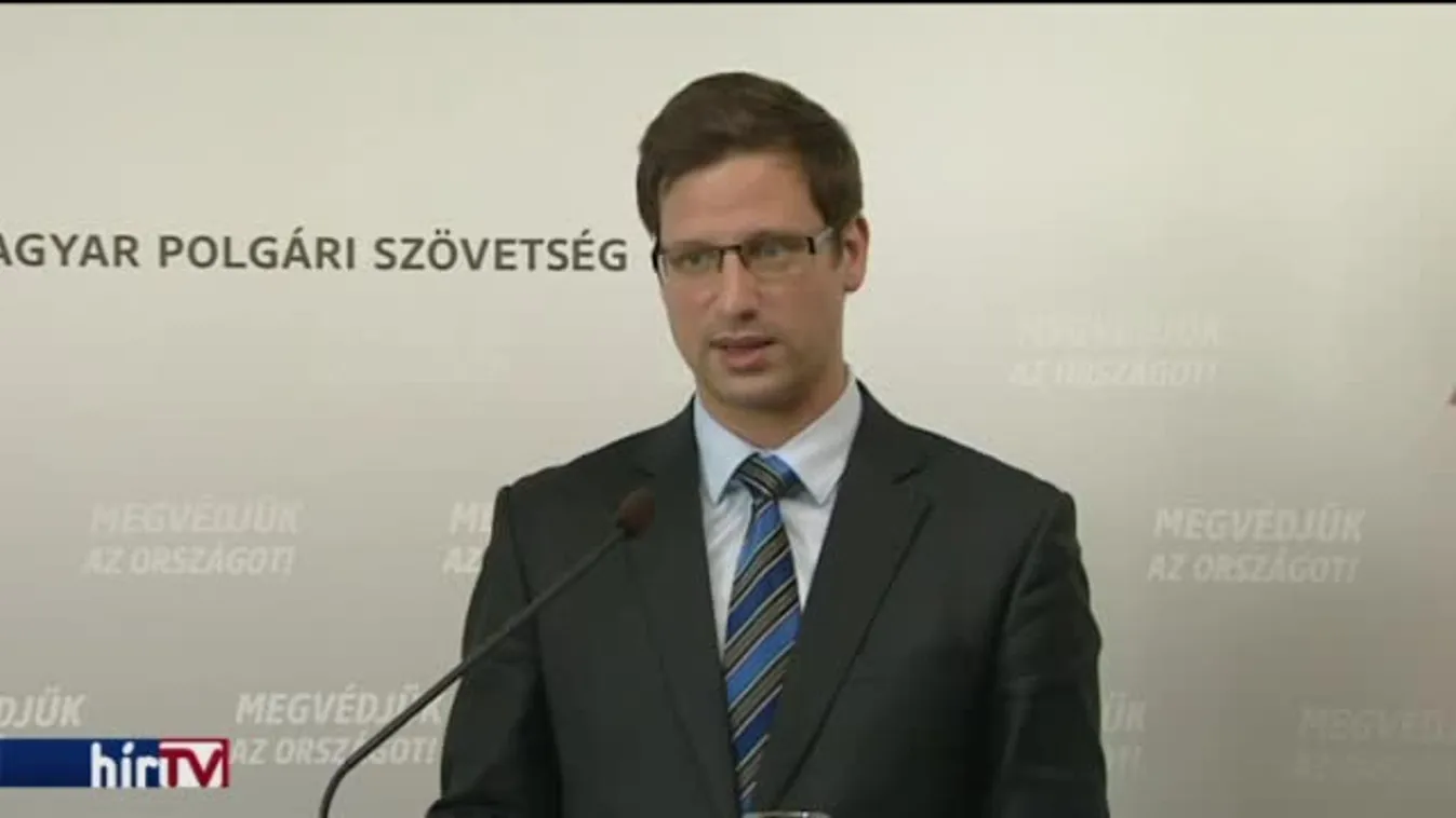 Gulyás szerint a rendőrség szabályosan jár el